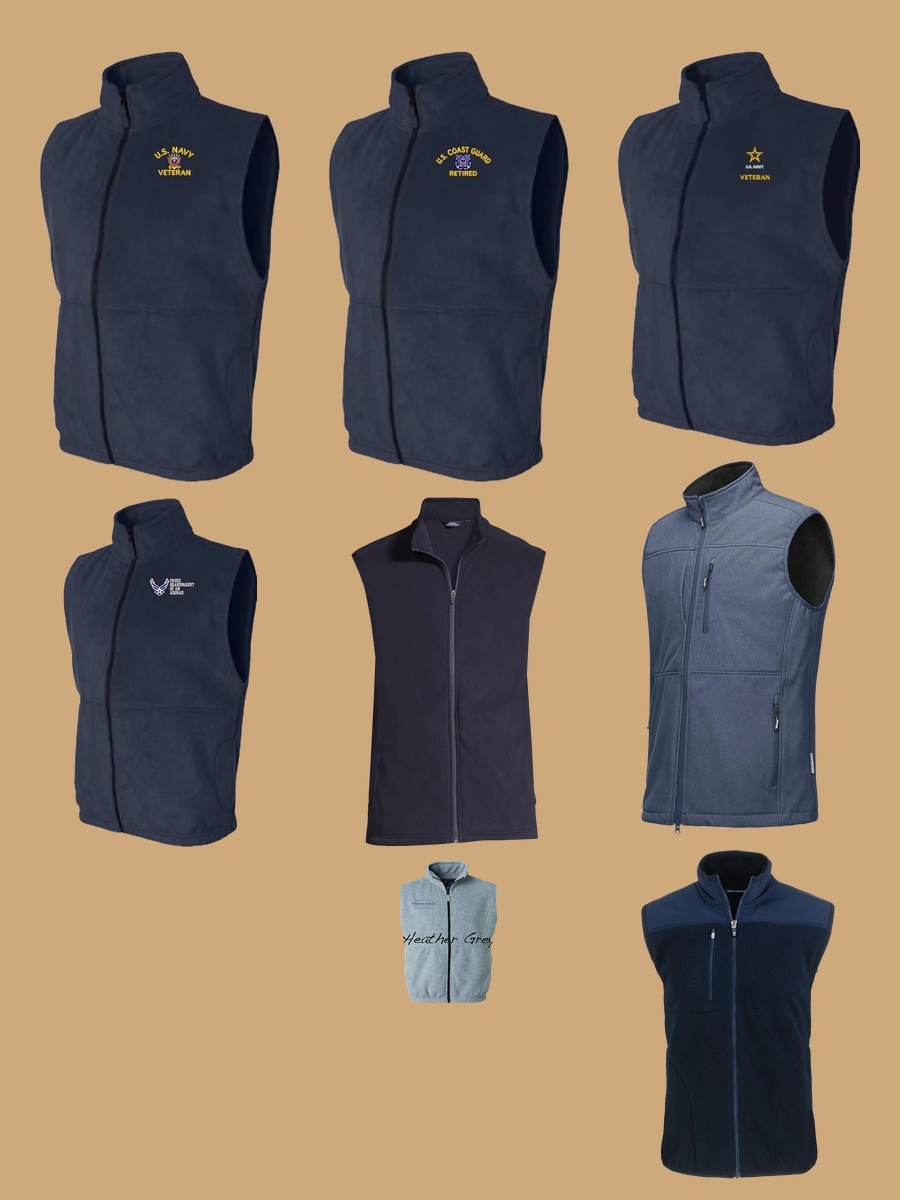 Fleece Vest Magic: Styling the Navy Blue Essential