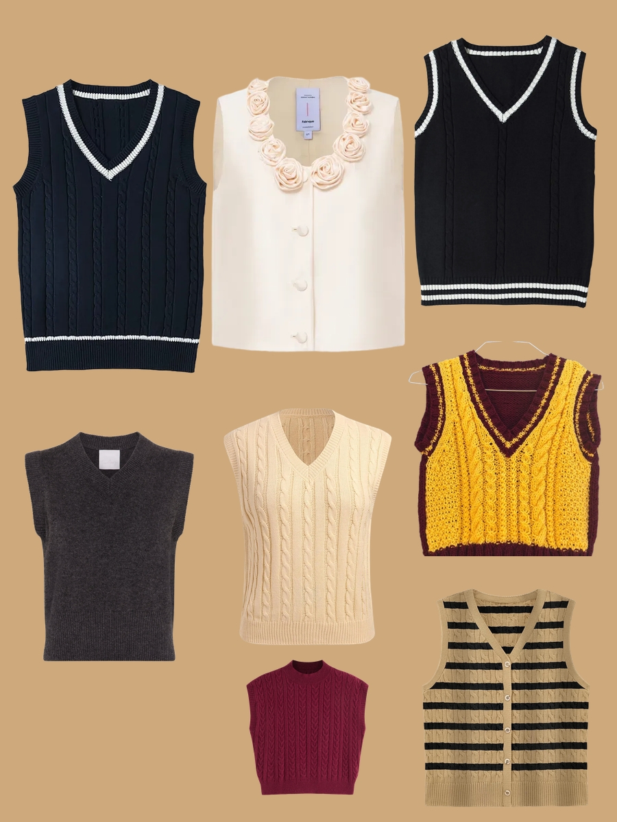 Knit Your Style Game with a Cable Knit Vest!