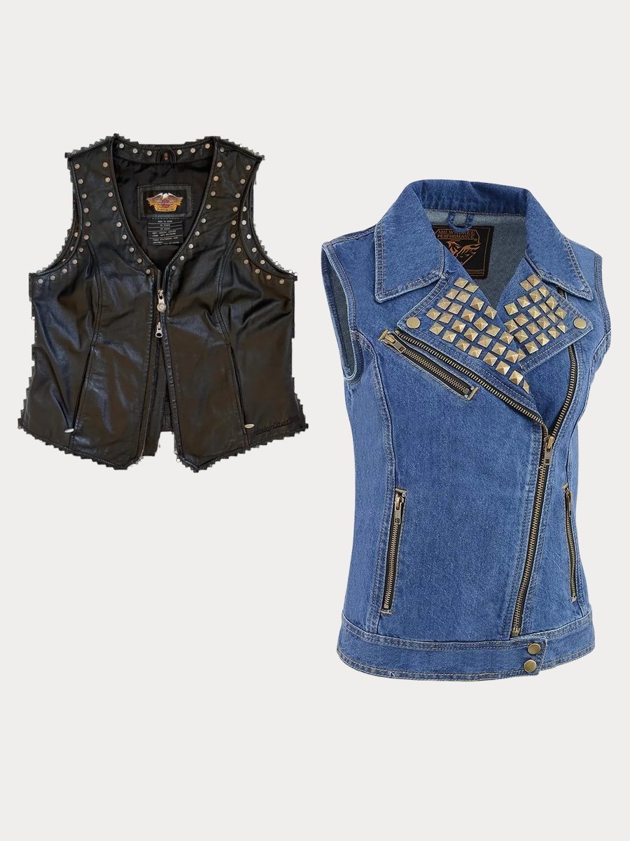 Harley Leather Vest: Rock Your Style with Edge!