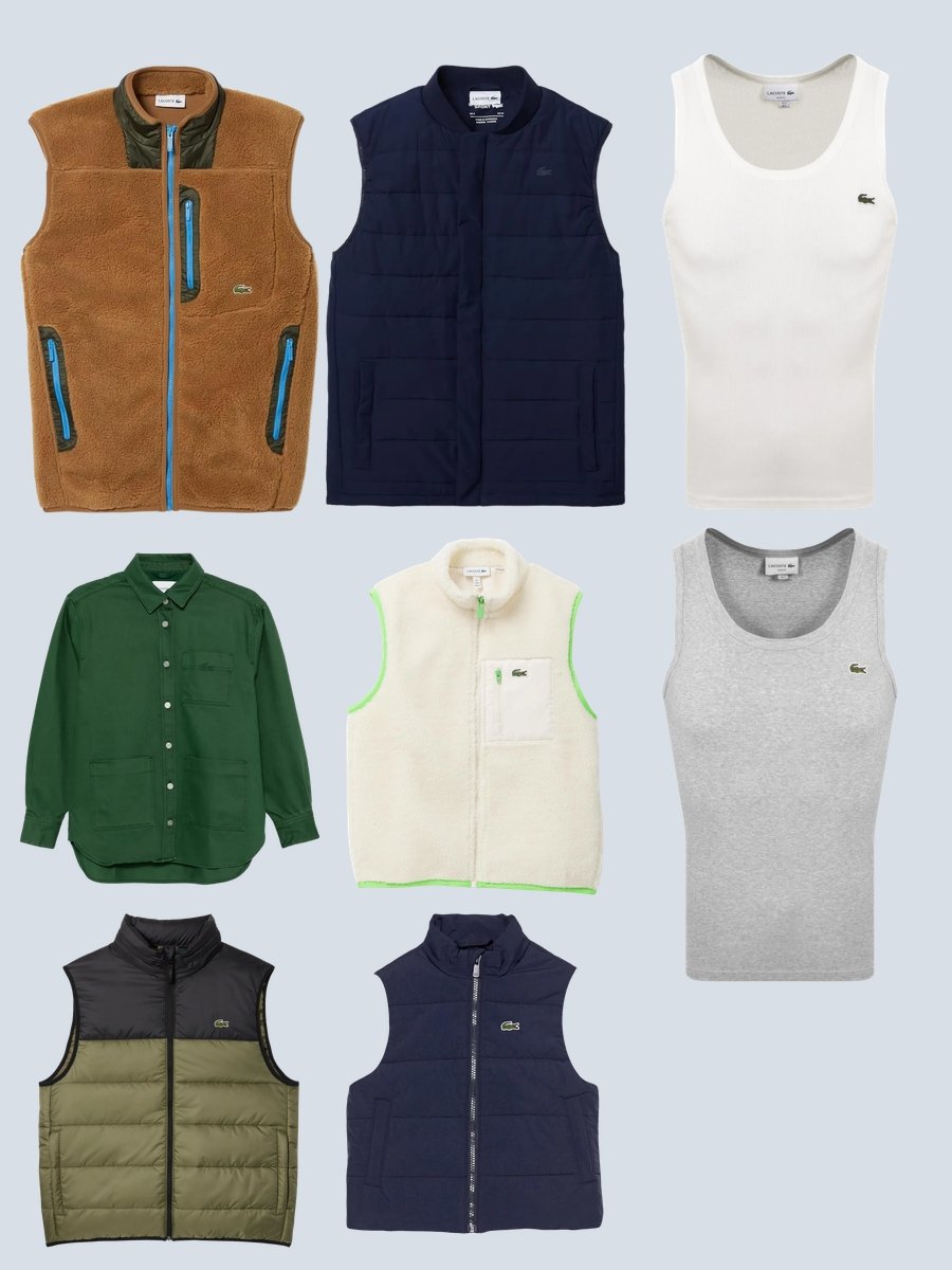 Lacoste Vest: Elevate Your Look with French Flair!