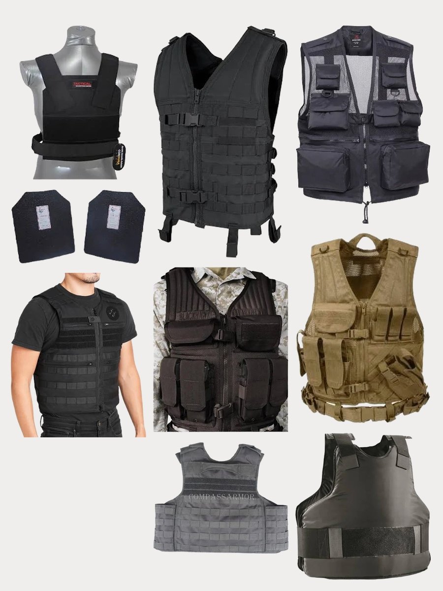 Rock the Block: The Bold Black Knife Vest