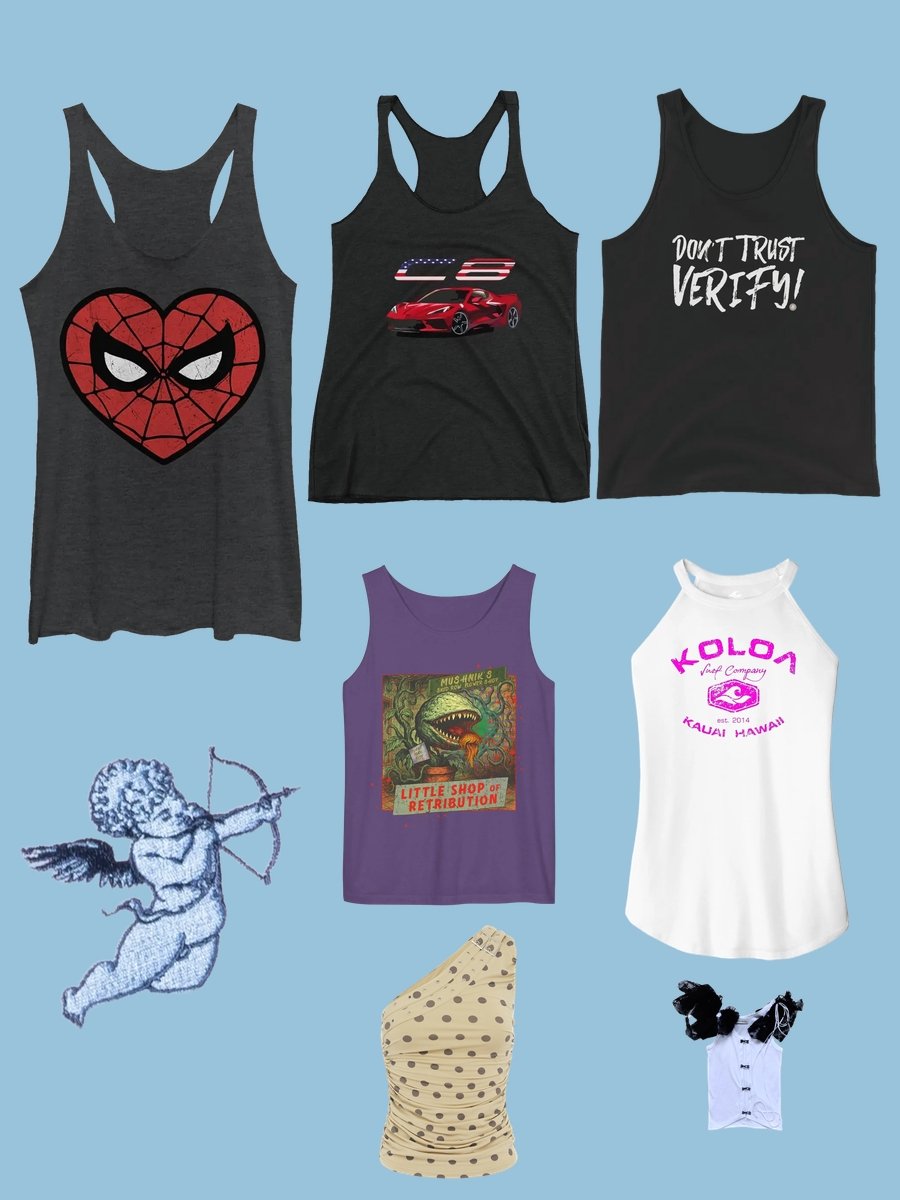 Graphic Tank Tops Womens: Unleash Floral Magic!