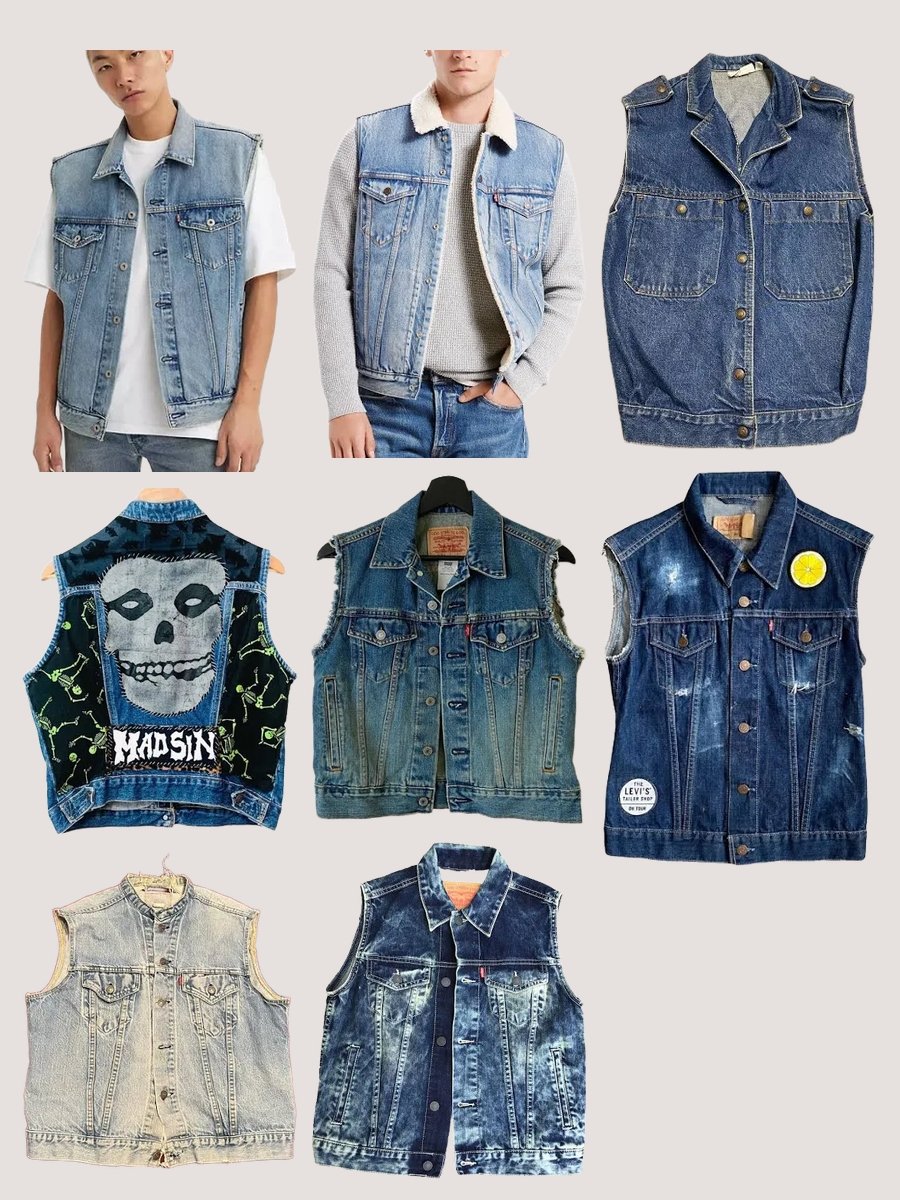 Levi Vest Magic: Denim Style Unleashed!