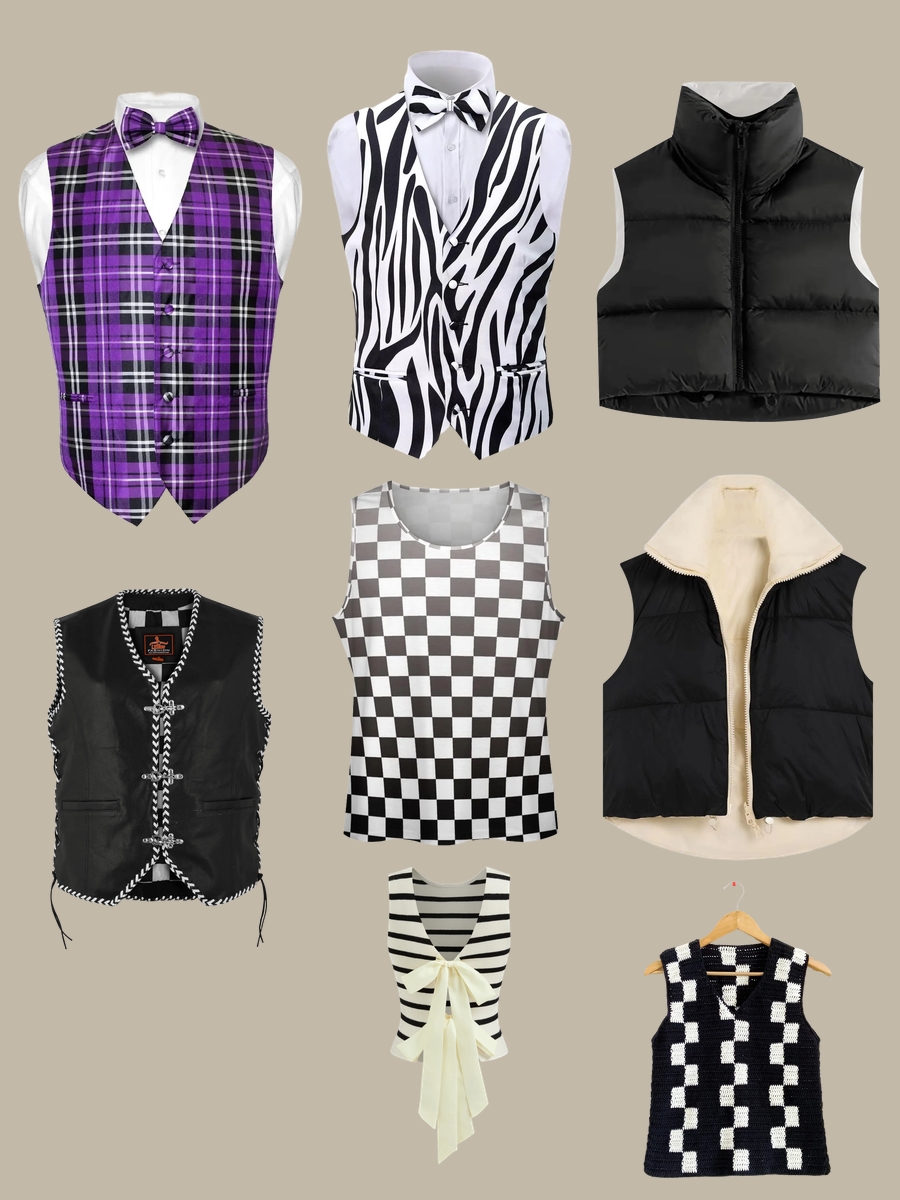 Checkered Sweater Vest: Timeless Style Twist