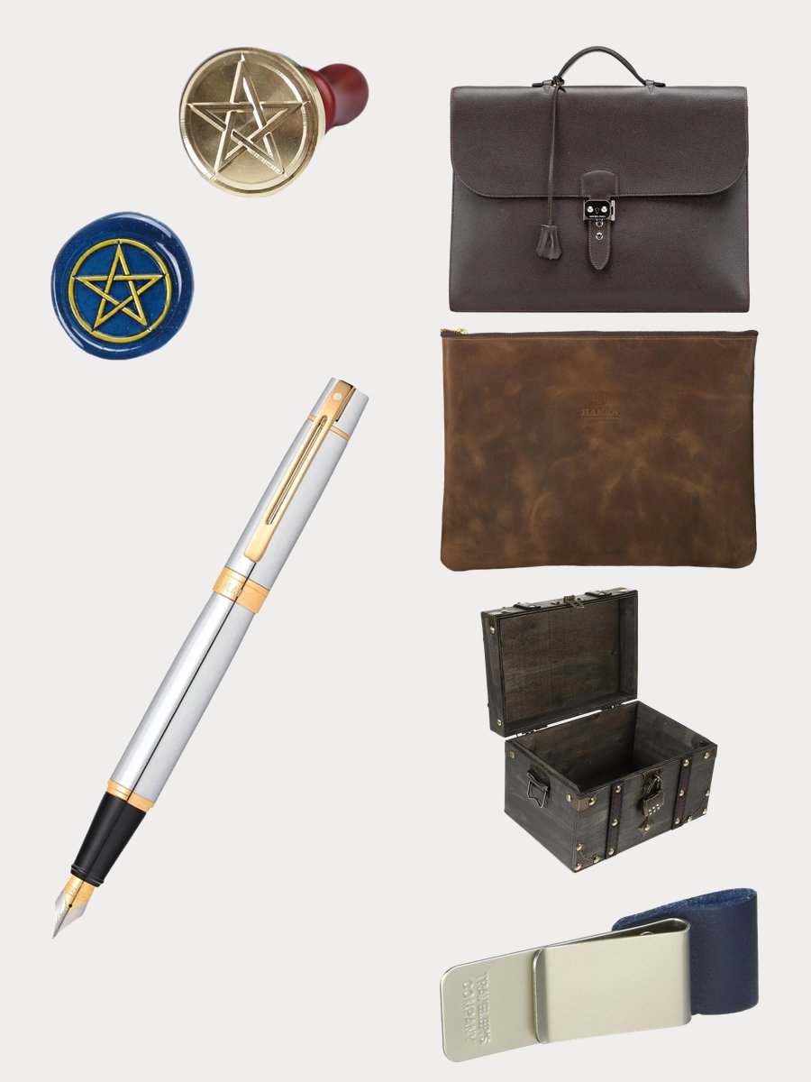 Old Fashioned Way to Attach Documents Stylishly