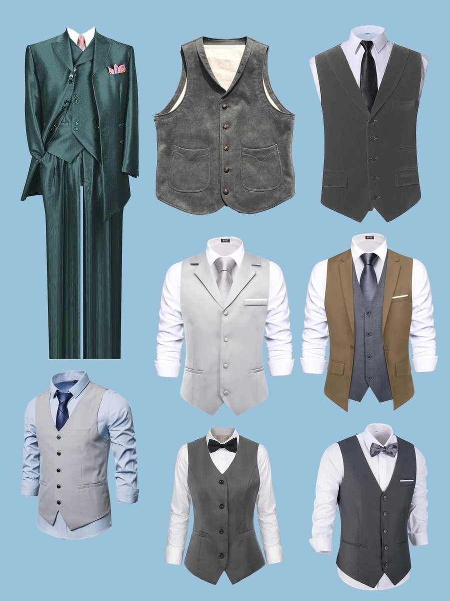 Grey Suit Vest: Elevate Your Ensemble with Sophistication