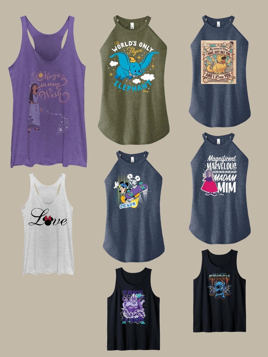 Get Playful with Disney Tank Tops: Stylish Insights