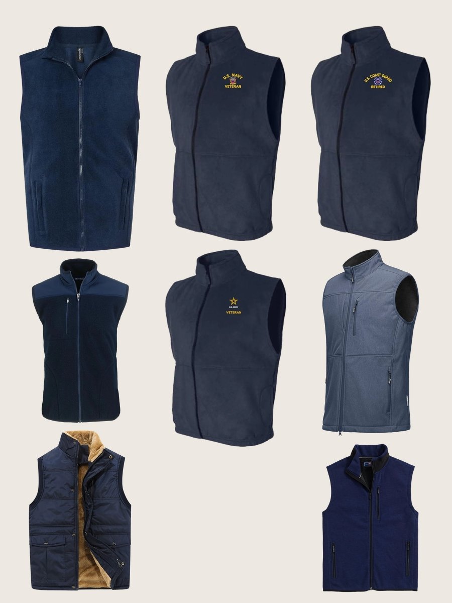 Fleece Vests for Men: The Navy Blue Edition