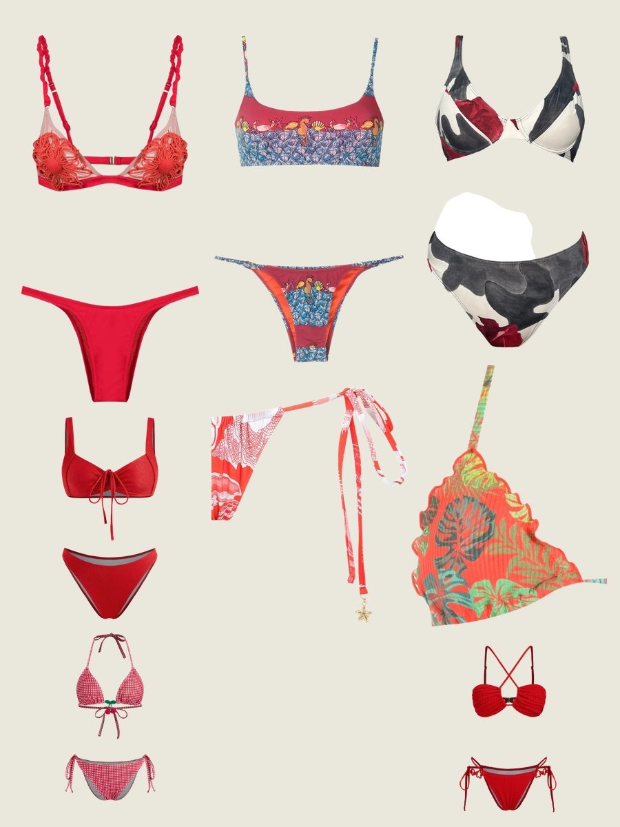 Mia Khalifa Bikini Vibes: Rock the Red Floral Look