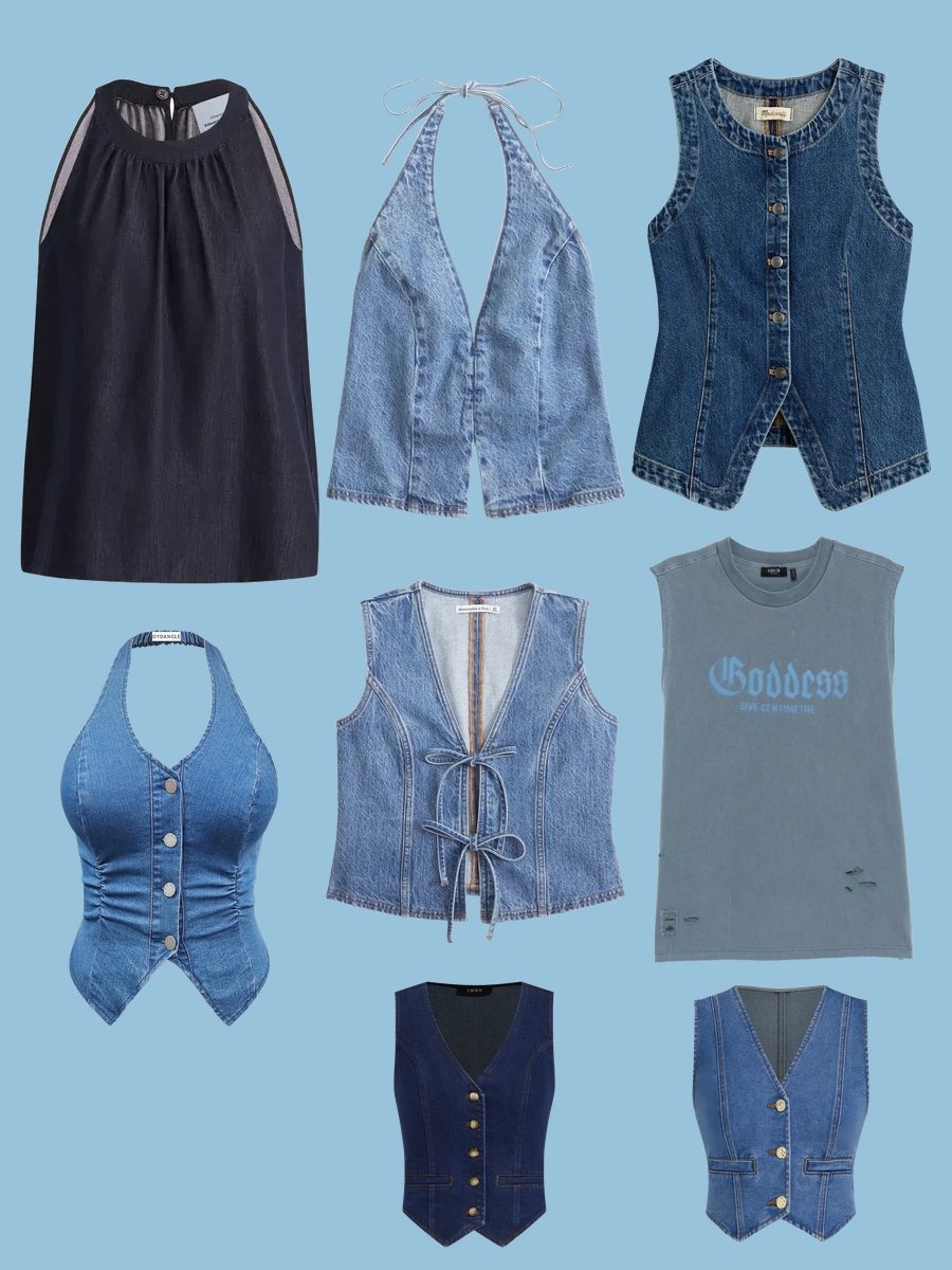 Jeans Vest Top: Elevate Your Style Effortlessly