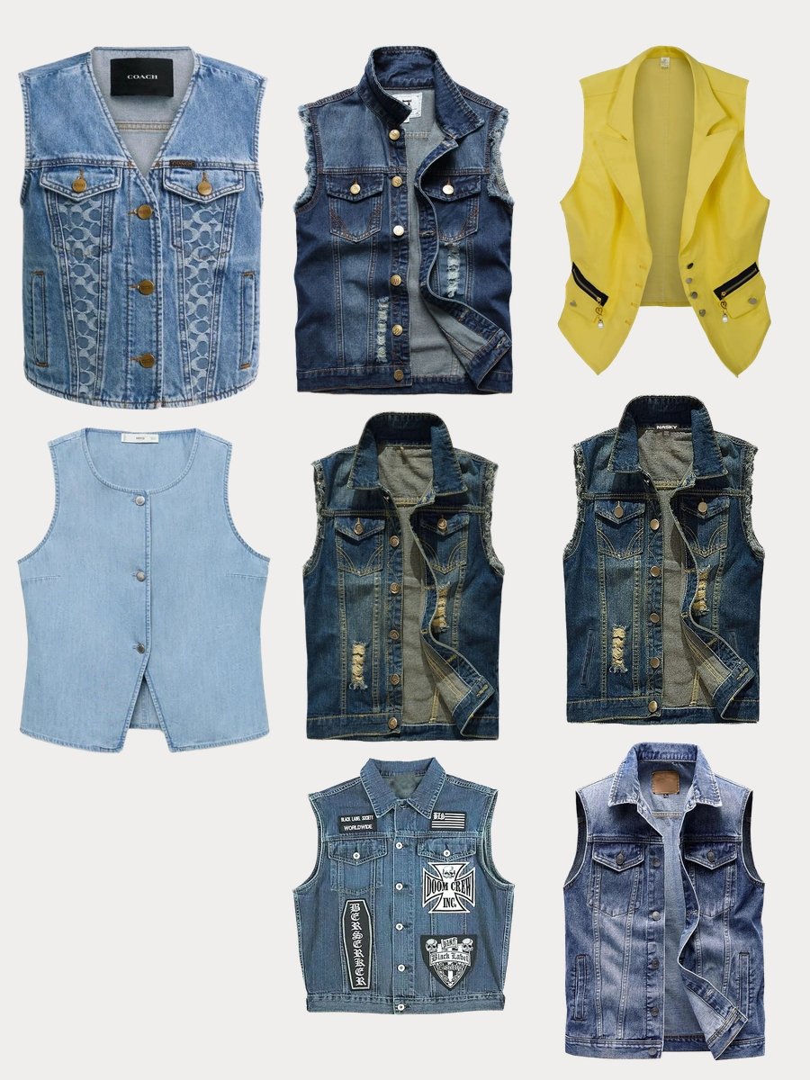 Denim Plus Size Vests: Flaunt Your Style Boldly!
