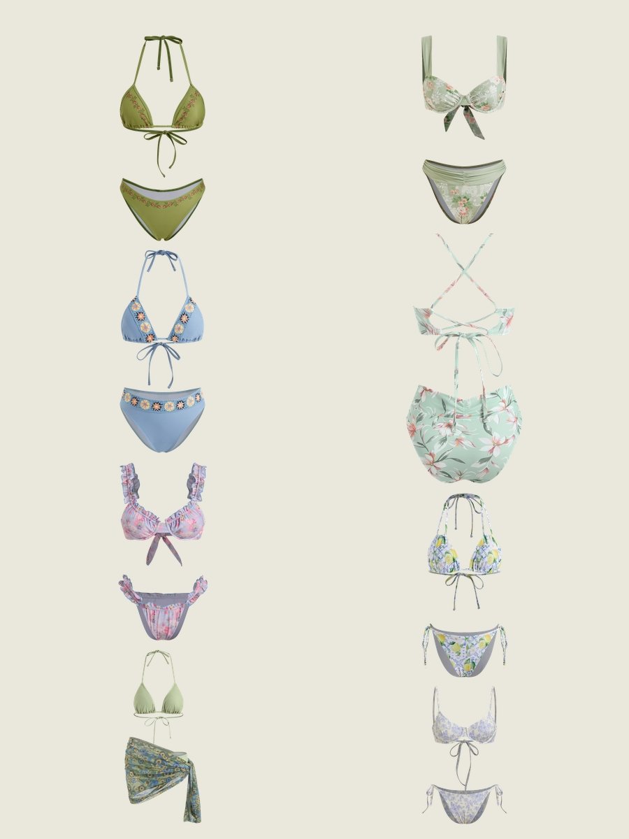 Charli XCX Bikini: Summer Vibes with Bold Florals