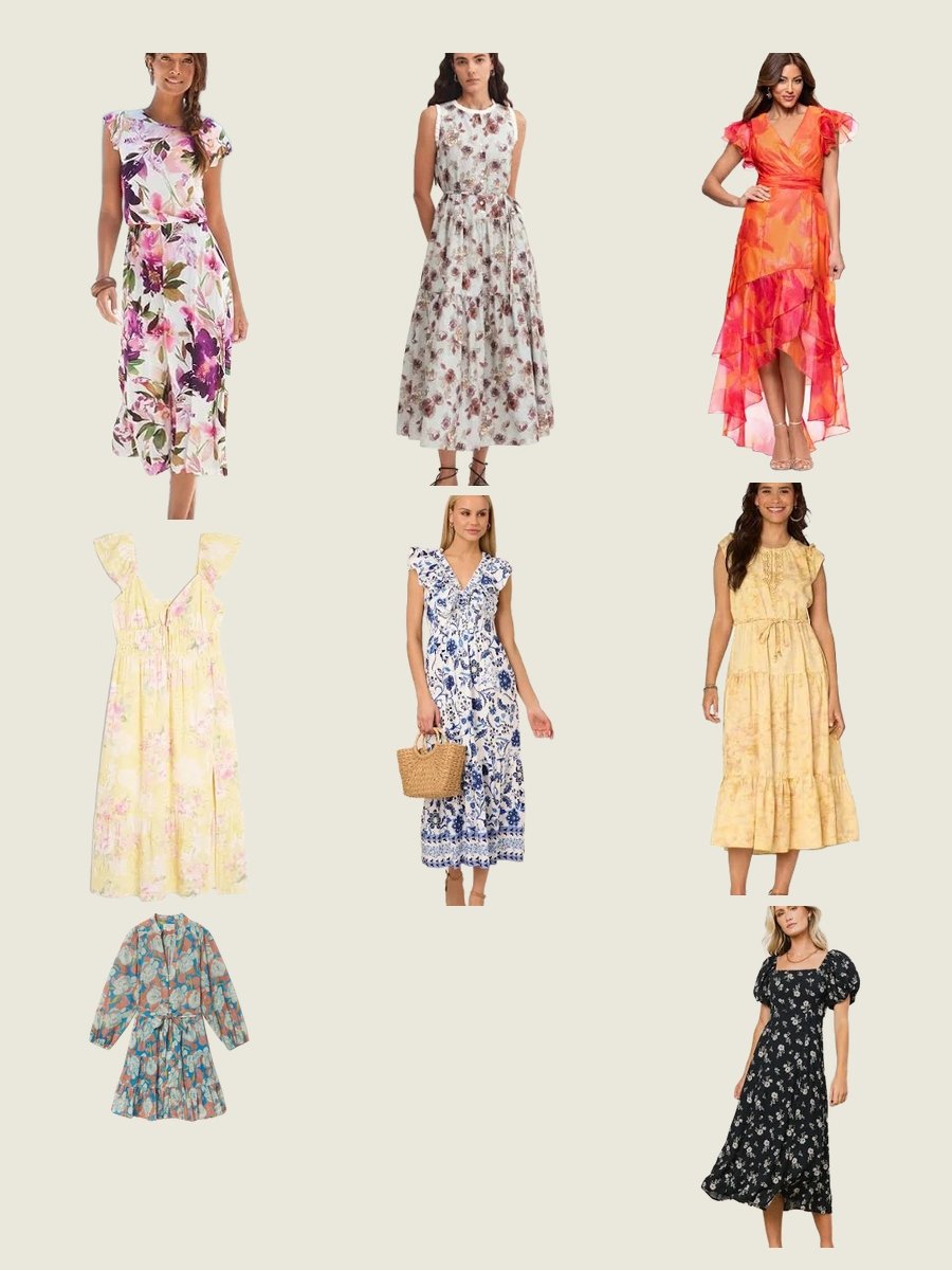 Hubert Vester's Floral Fantasy: A Must-Have Dress