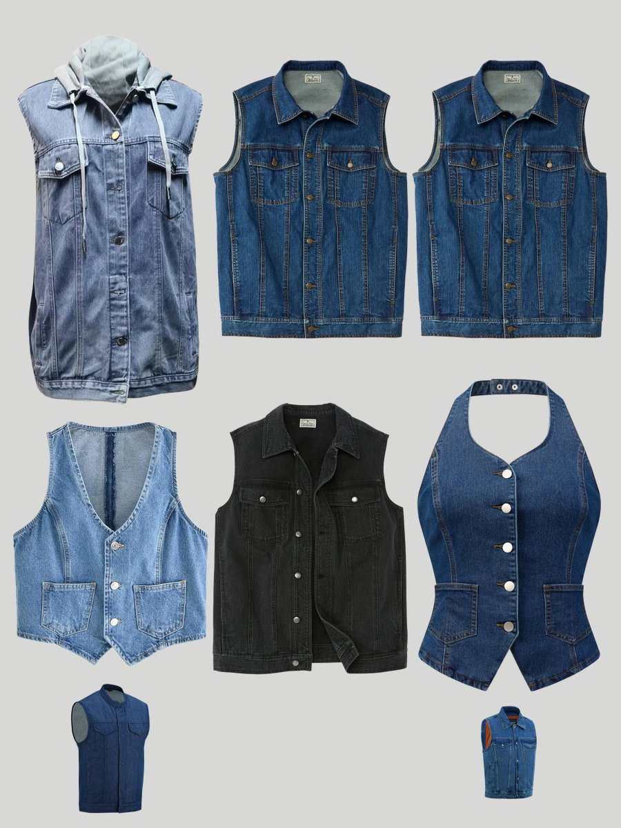 Denim Vest Guy: Master the Art of Sleek Cool