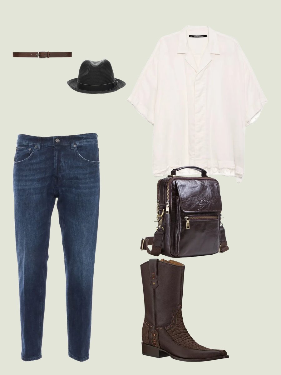 Stylish Men's Country Concert Outfit: A Must-See!