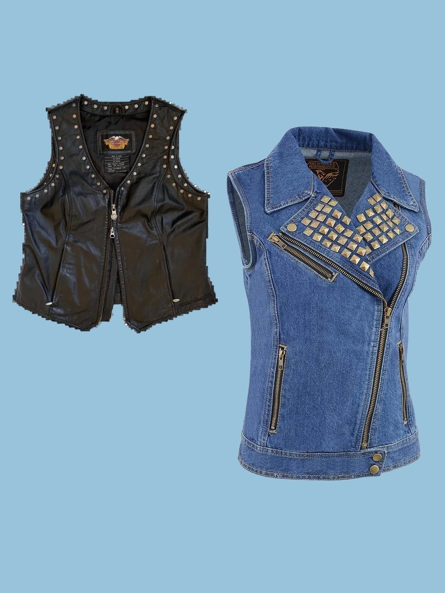Rock Your Look with Leather Vests