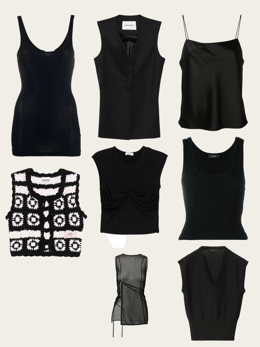 Ladies Black Vest Tops: Effortless Style Unleashed!