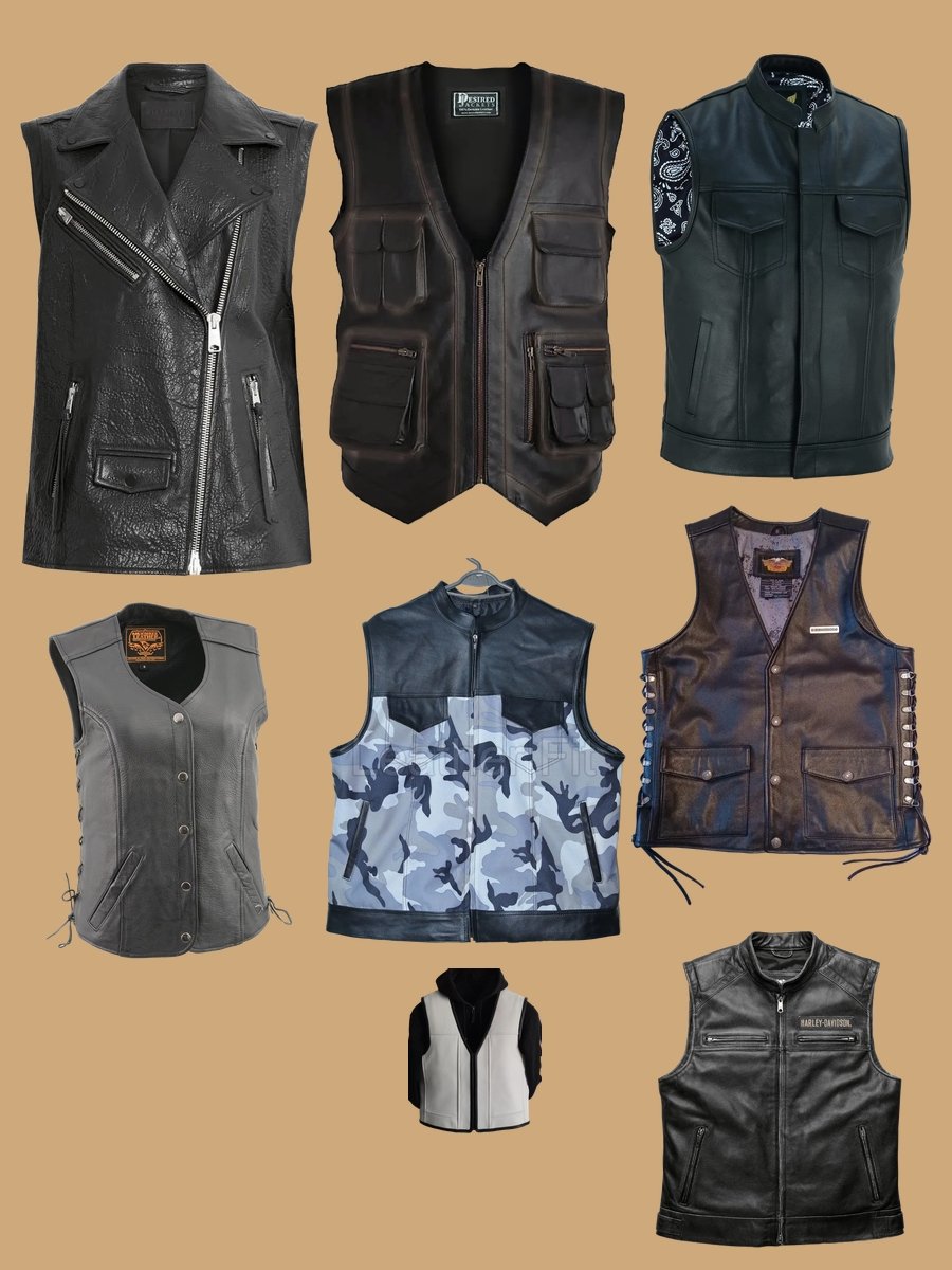 Leather Biker Vests: Bold Fashion with an Edge
