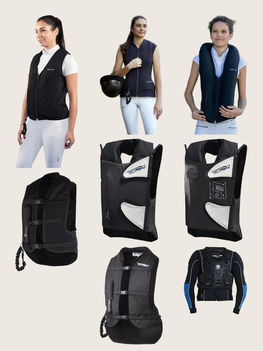 Rock the Ride: Black Helite Air Vest Chic