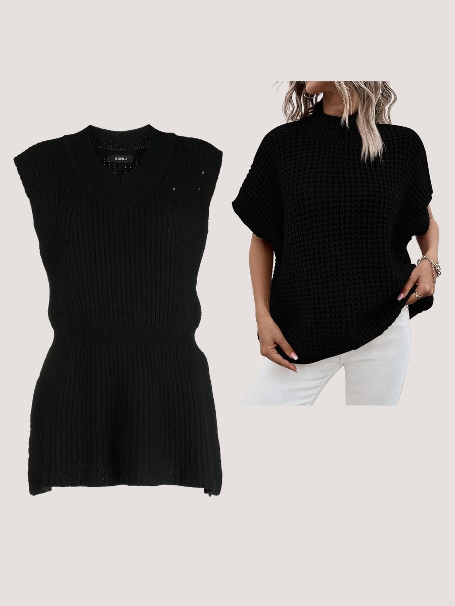 Black Vest Jumper: Elevate Your Style Instantly