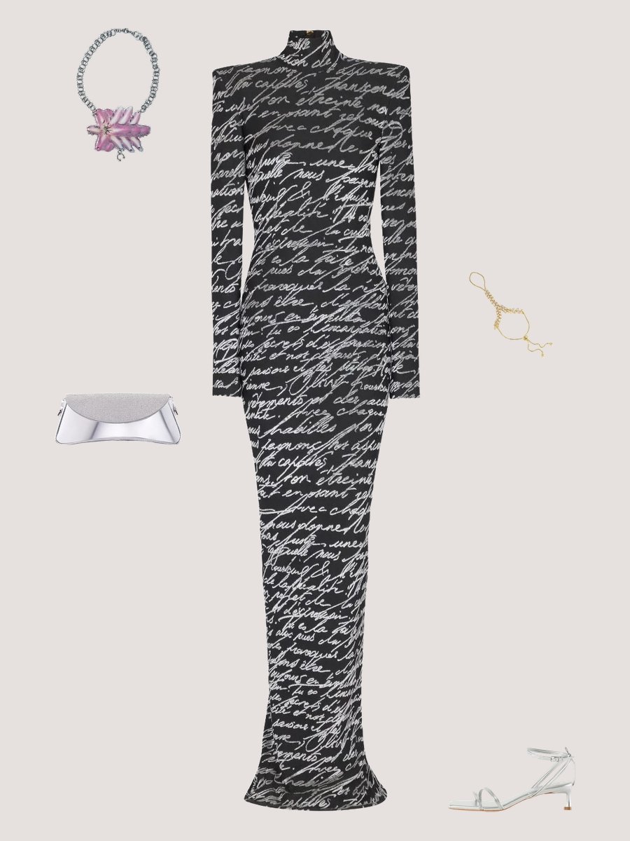 Sci Fi Dress to Impress in Futuristic Silver