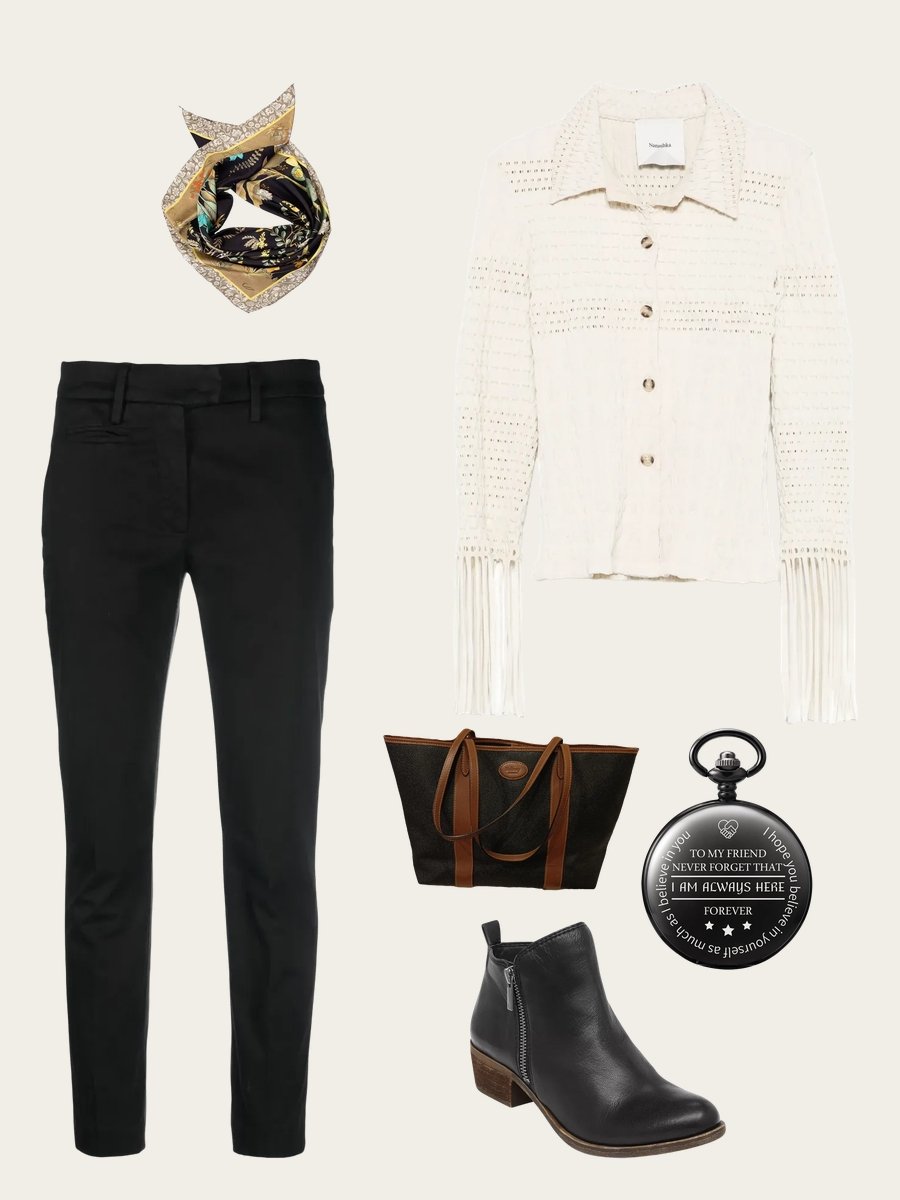 Pocket Watch Glam: Elevate Your Vest Game