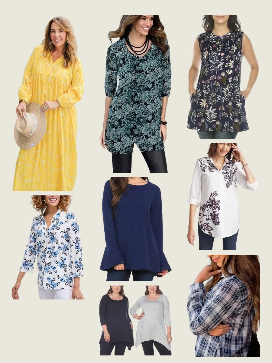 The Fitzgerald Tunica: Navy Blue & Floral Must-Haves