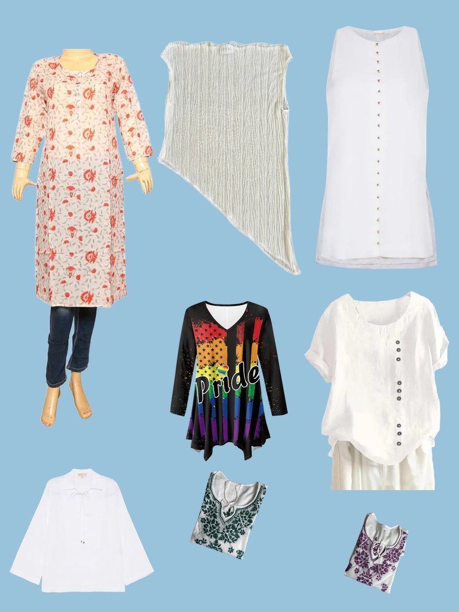 Chic Ladies Cotton Tunic Tops: Your Style Staple!