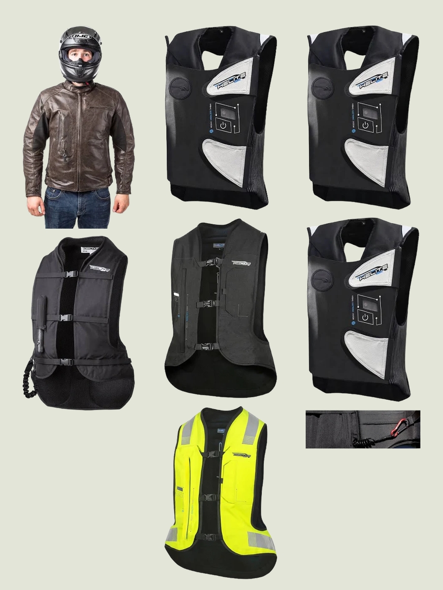 Helite Airbag Vest: Stylish Safety for the Win!