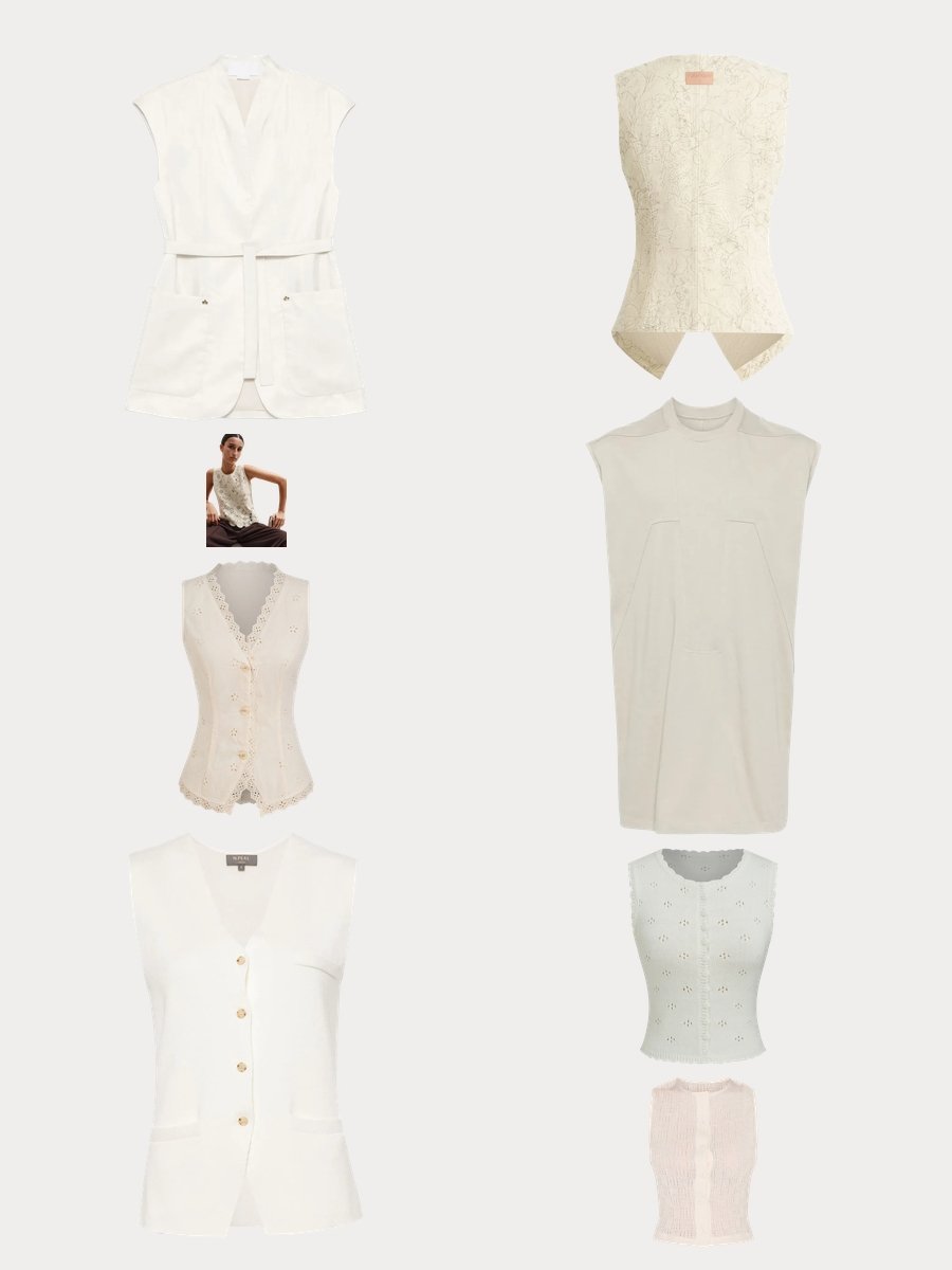 Cream Vest Women's Style: Your New Closet Staple
