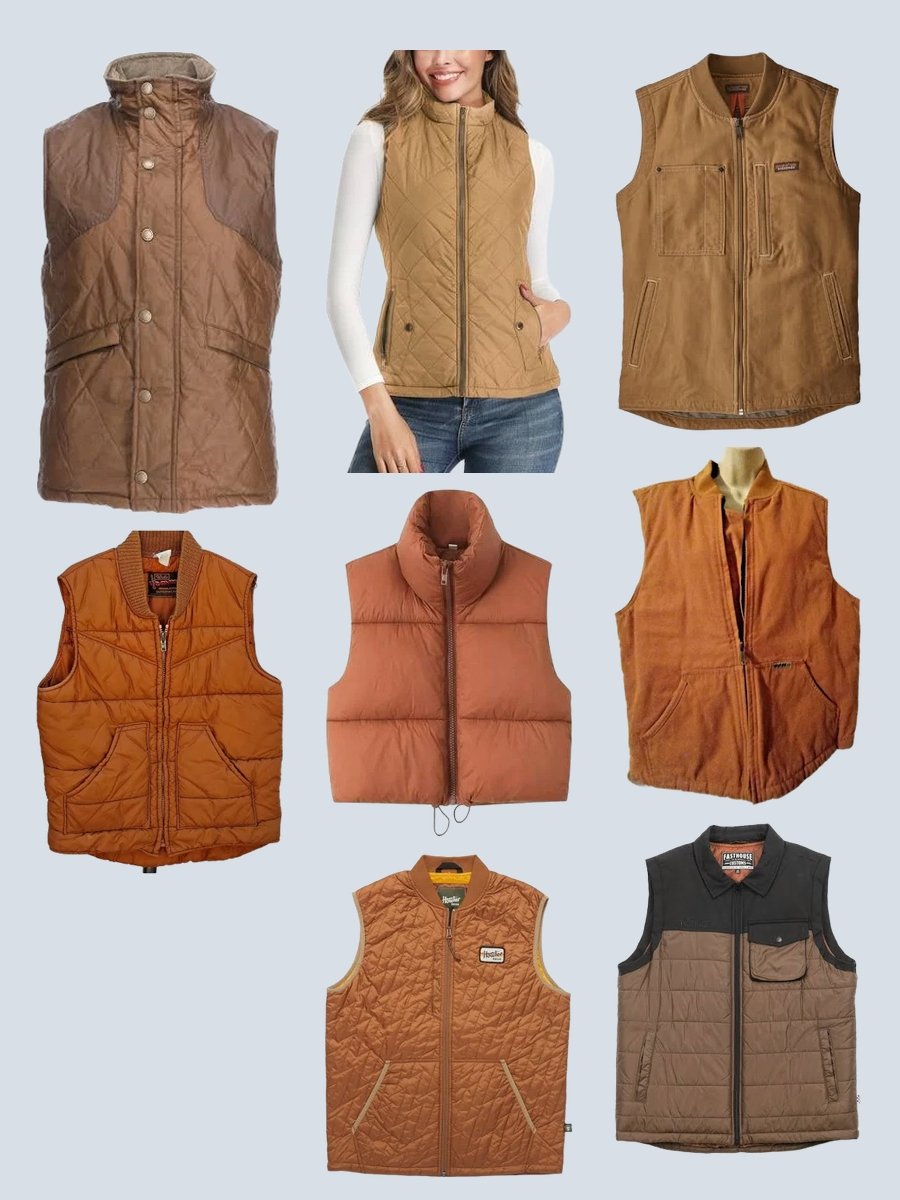Brown Vest Mens: Style that Defines Cool
