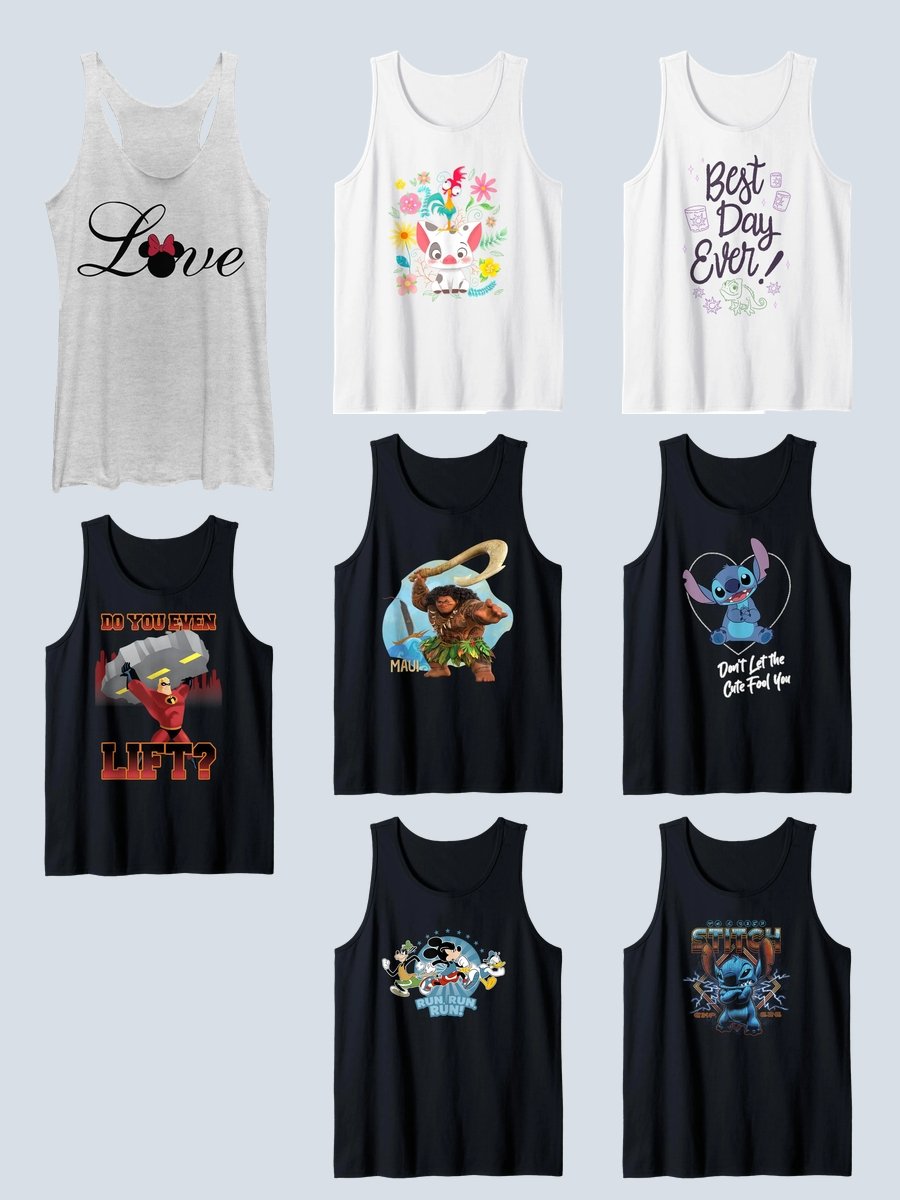 Rock Your Disney Tank Top This Season!