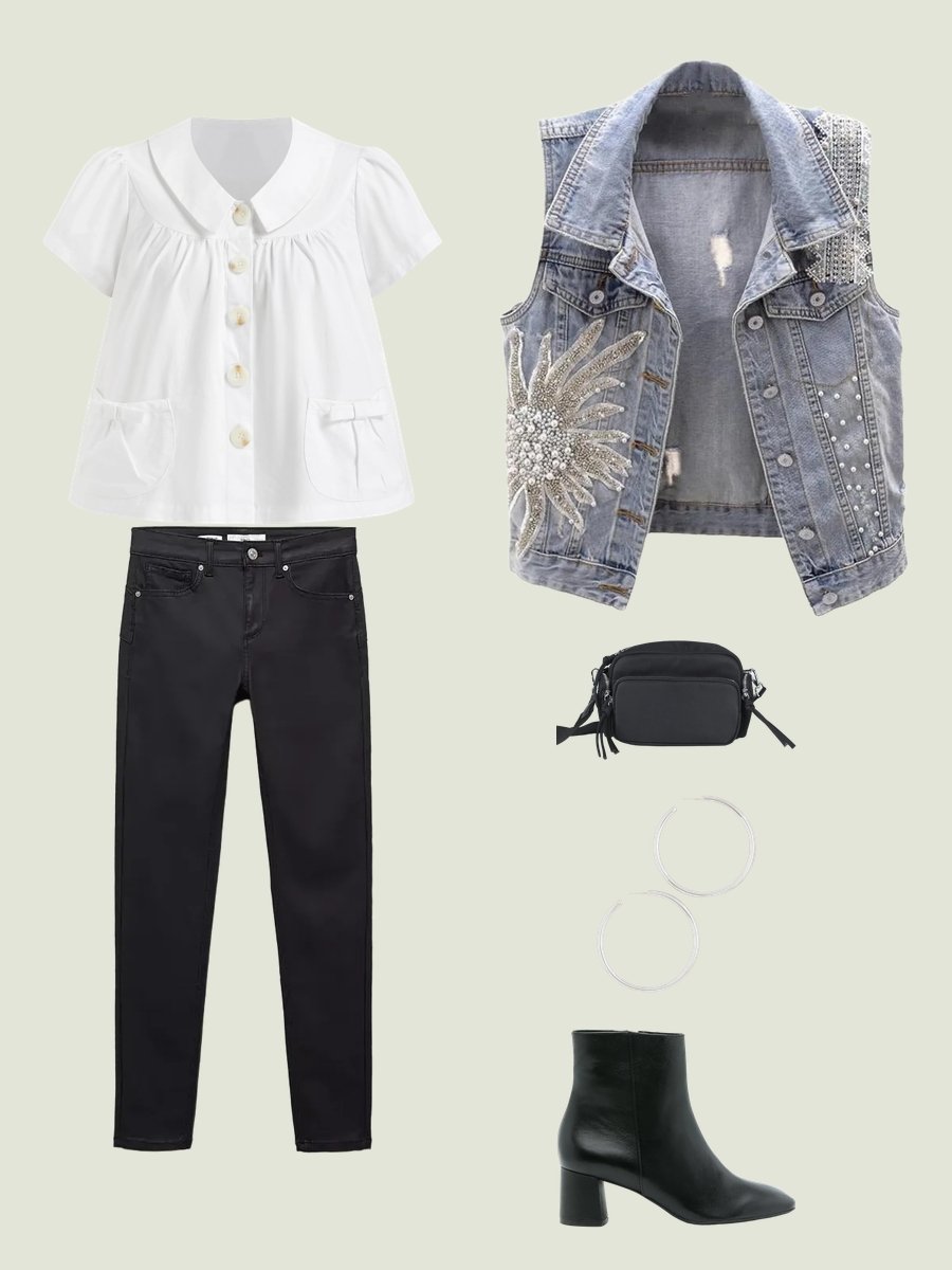 How to Rock a Denim Vest Effortlessly