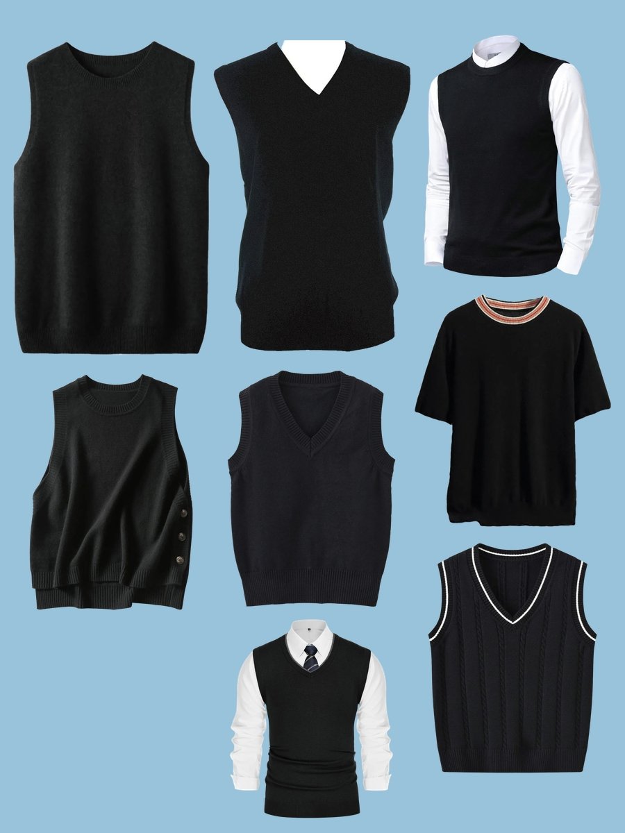 Elevate Your Style with a Black Pullover Vest