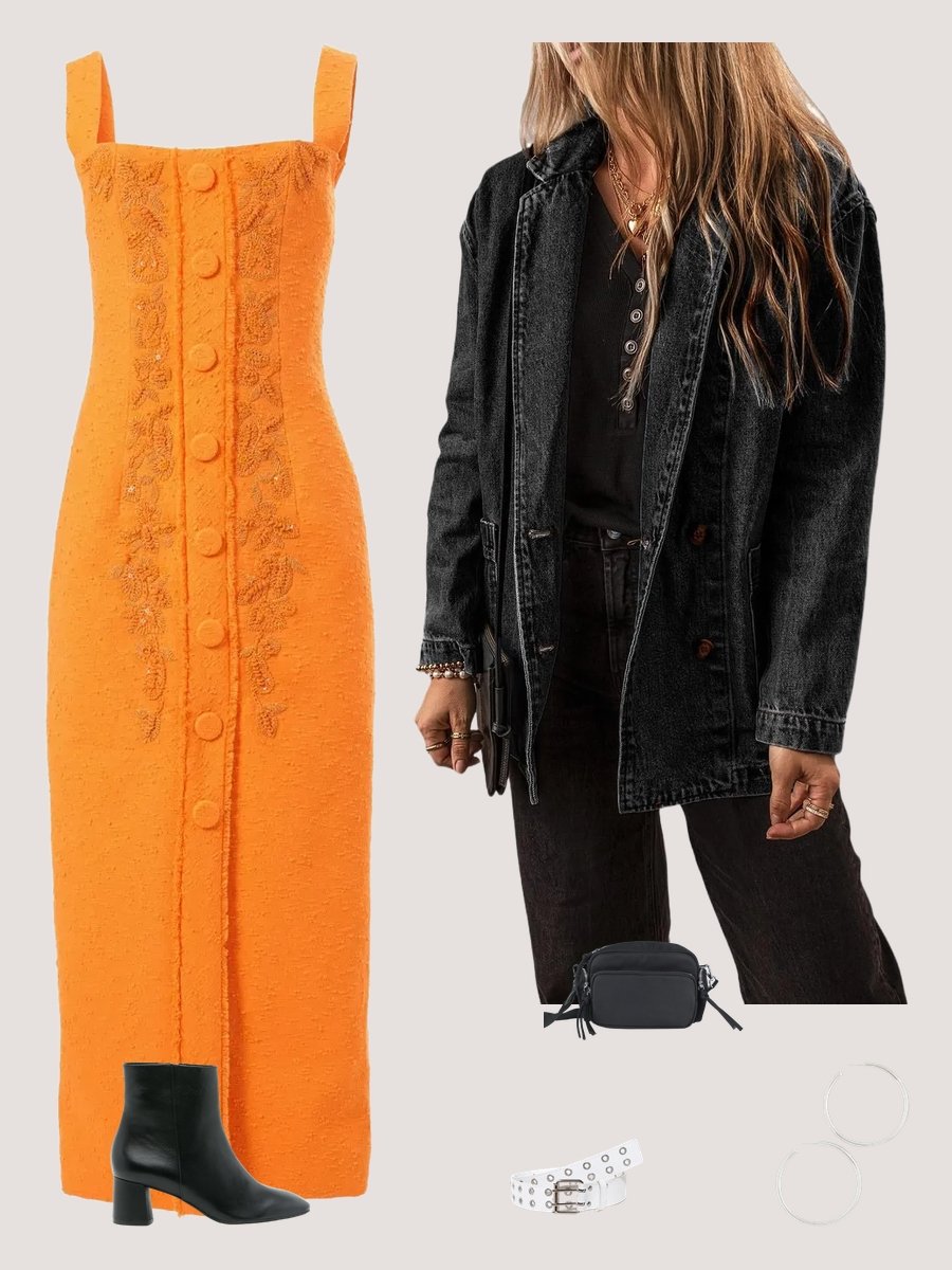 What Colour Shoes to Wear with an Orange Dress?