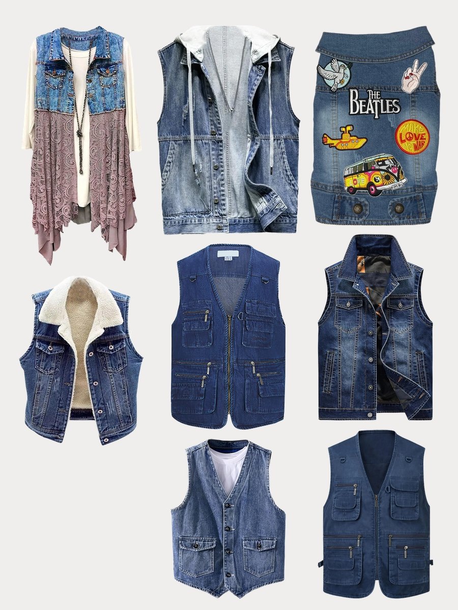 Jean Vests: Your New Wardrobe Essential!
