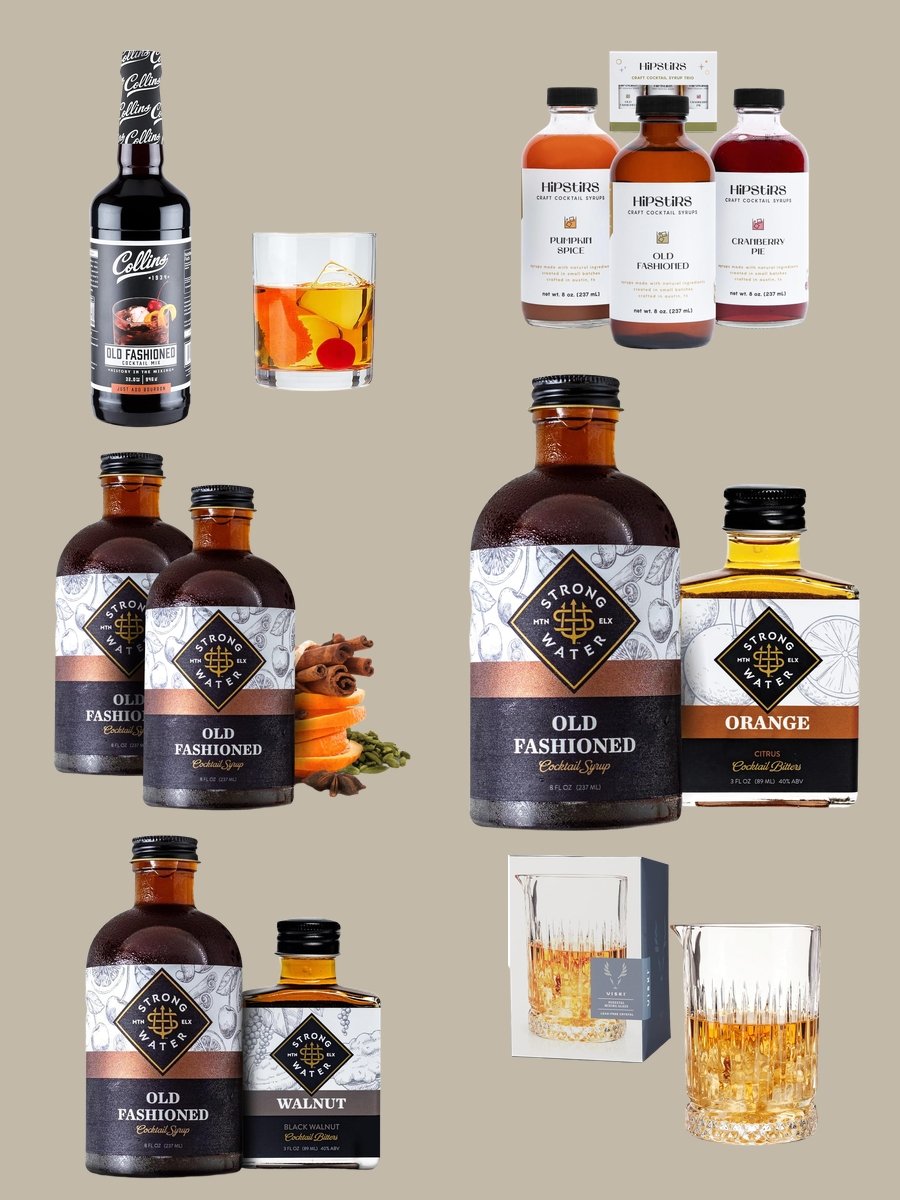 Premade Old Fashioned: Style Your Sip!