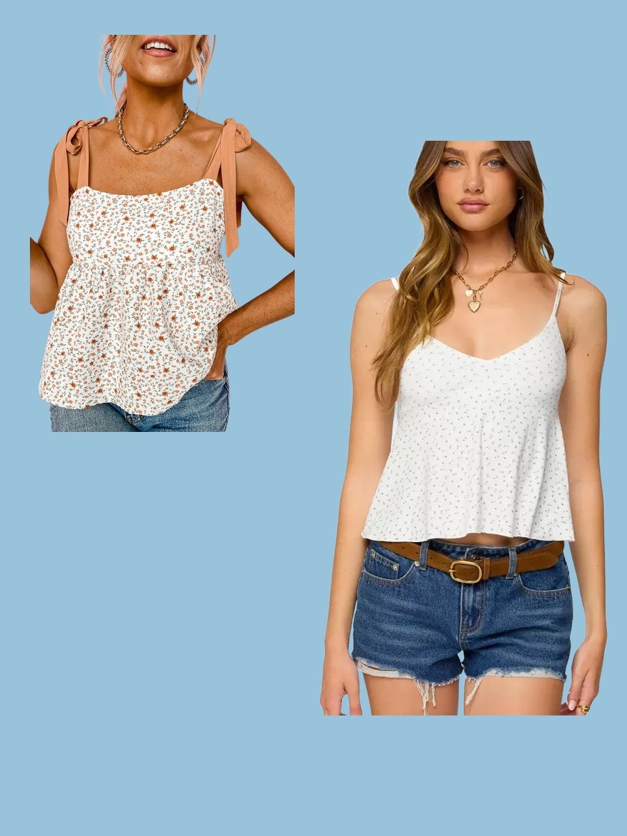 Babydoll Tank Top: Your Wardrobe’s New Darling!