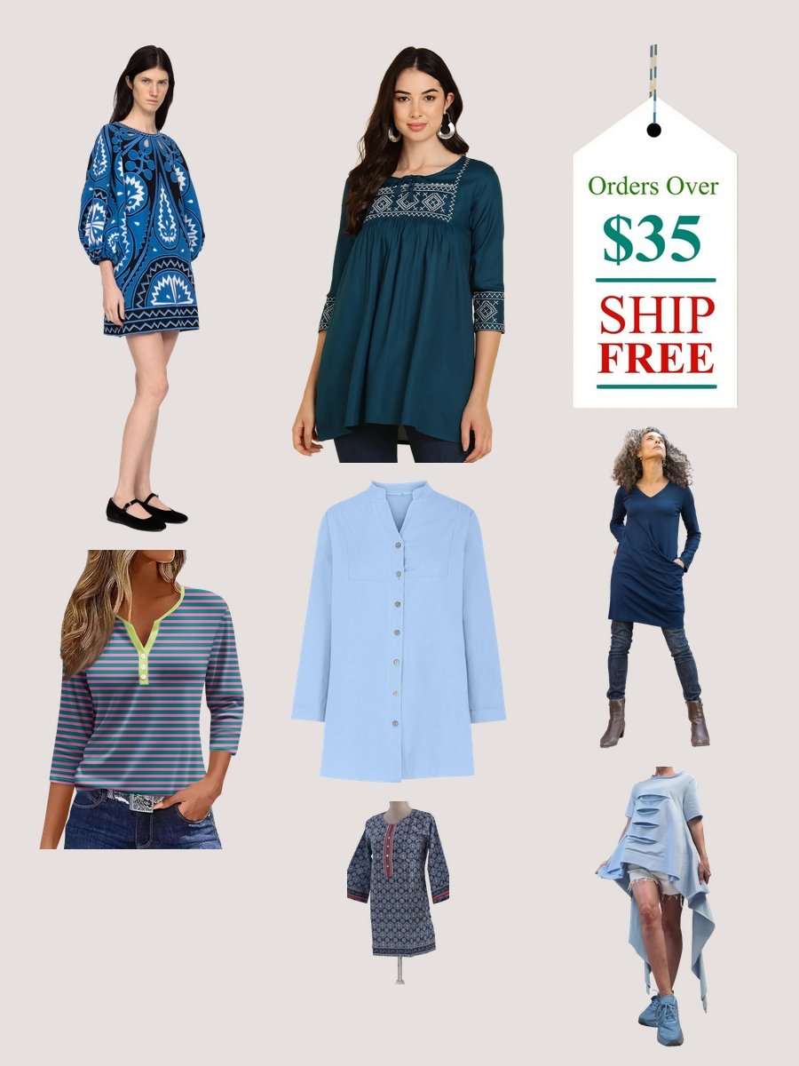 African Tunics Royal Blue: Chic Style Unveiled