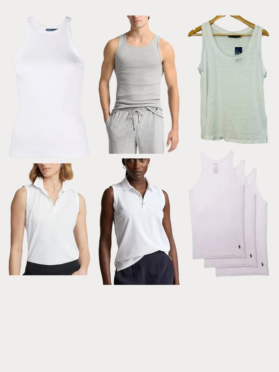 Polo Ralph Lauren Tank Tops: Effortless Chic for the Trendsetters