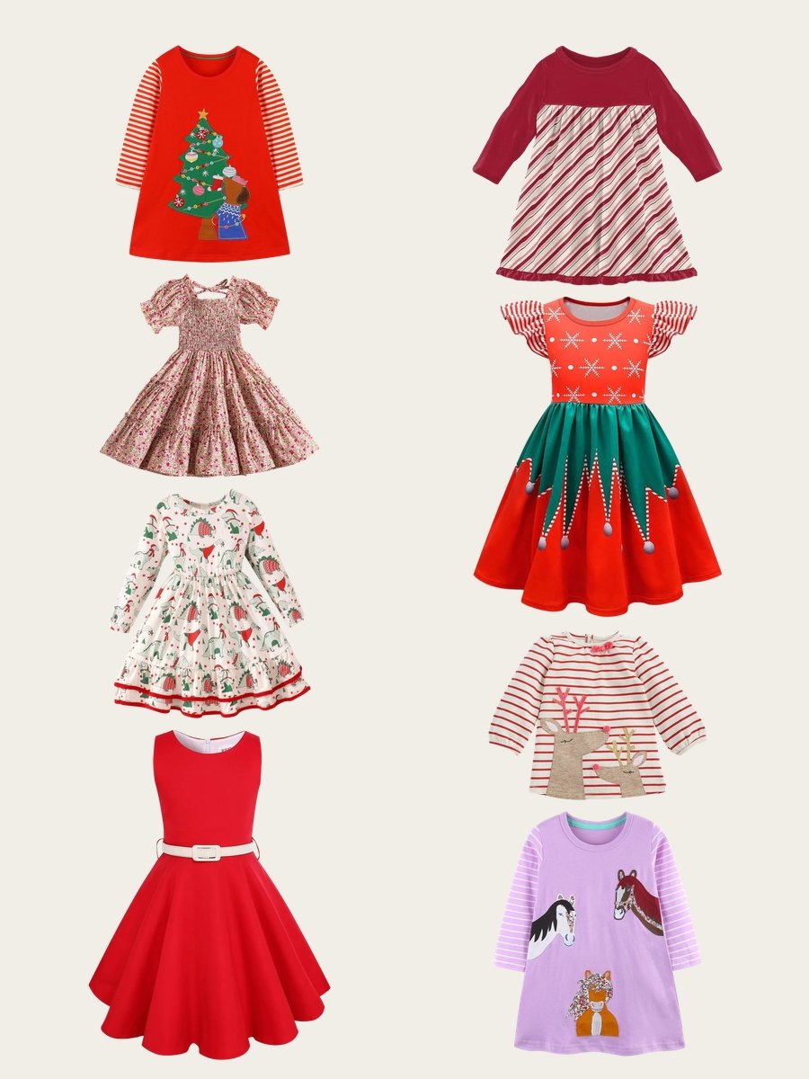 Vestidos de Navidad para Niñas: Perfectly Festive Styles