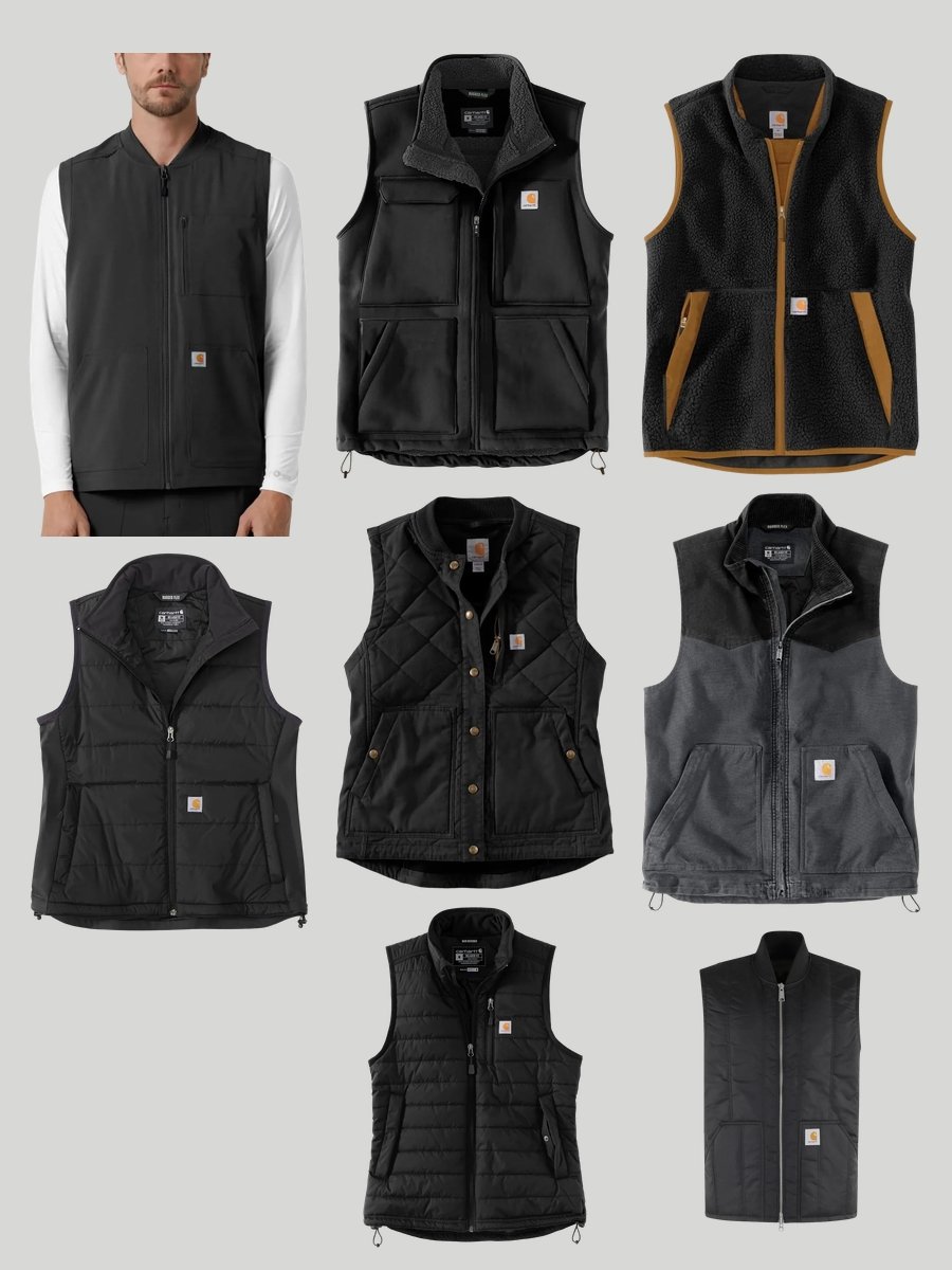 Chic Style with the Carhartt Black Vest