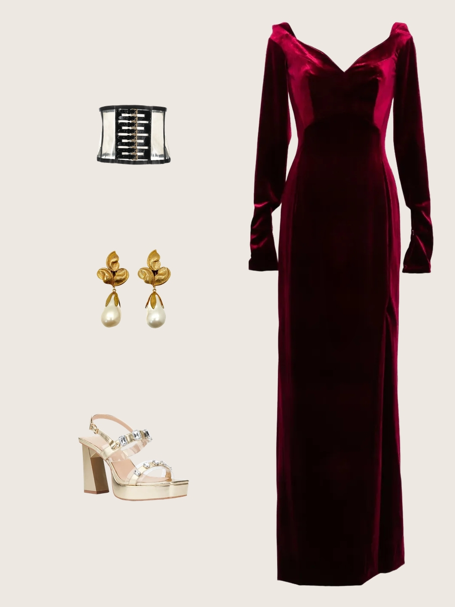 Renaissance Era Fashion: Timeless Elegance in Burgundy