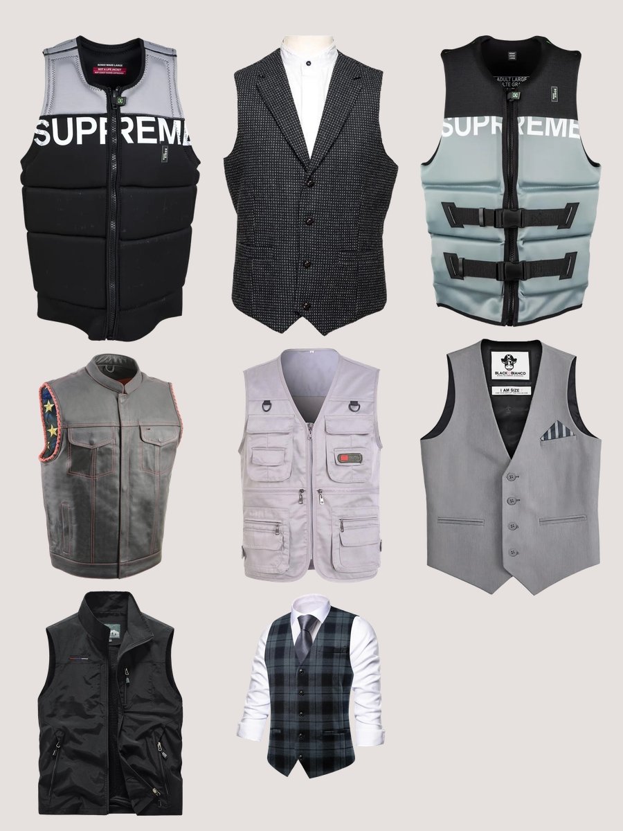 Black and Grey Vest Suit: A Chic Modern Staple