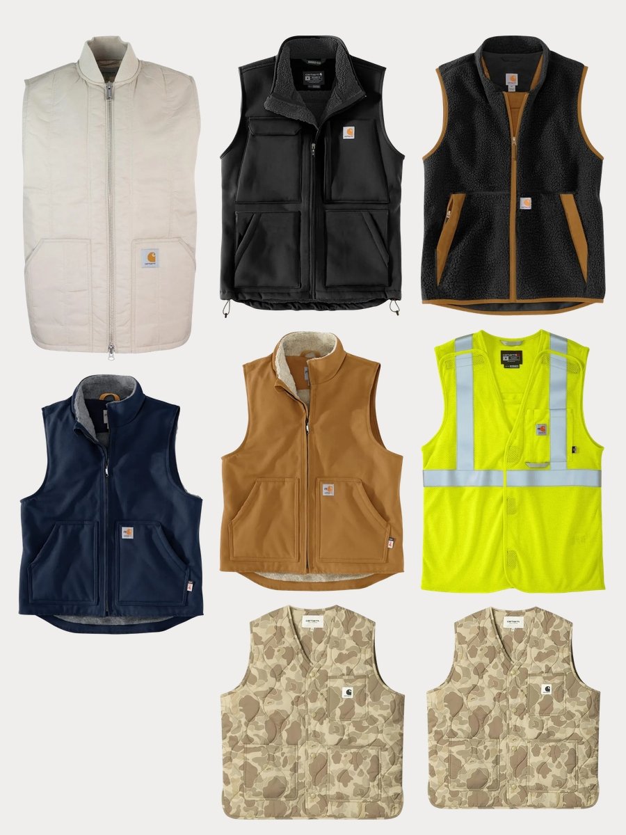 Rock the Rugged with Carhartt Denim Vest