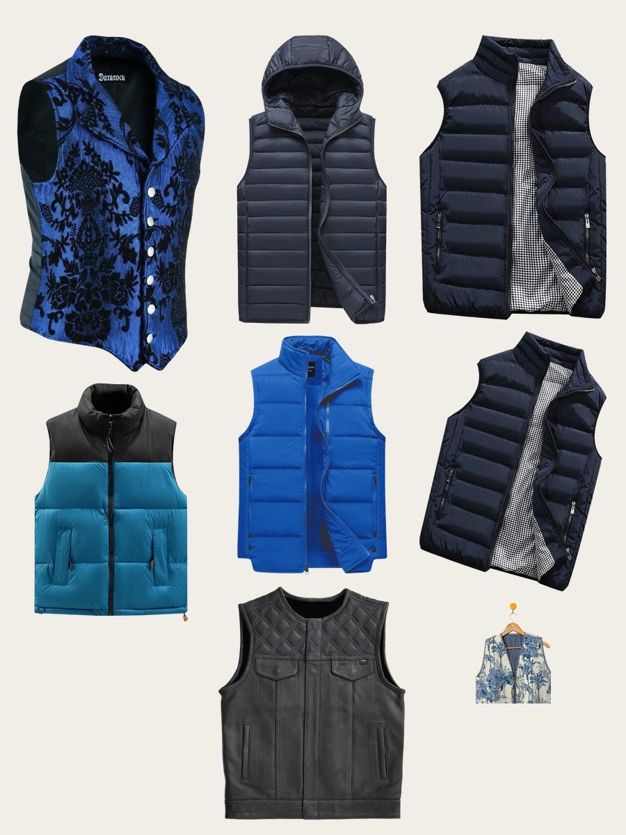 The Royal Blue Vest: Your Wardrobe's New Star
