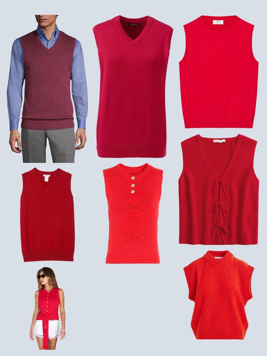 Red Sweater Vests: Your Ultimate Style Guide