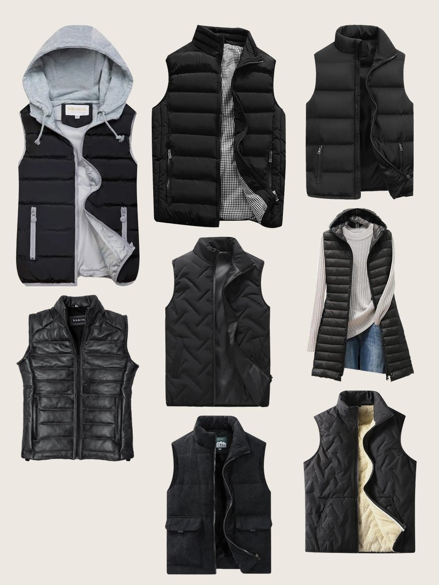 CPT Vest Magic: Unleash the Black Quilted Puffer