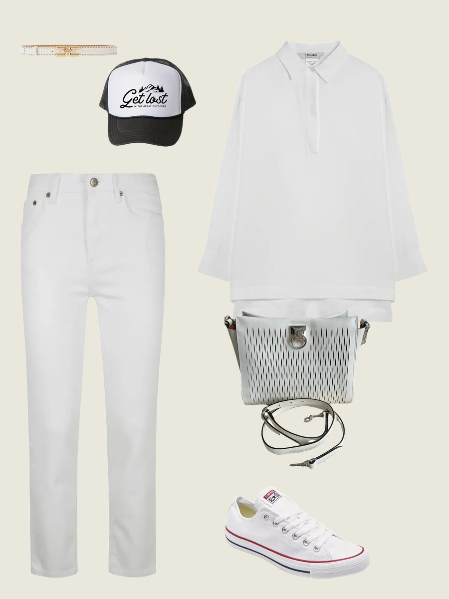 What Color Belt to Wear with White Shoes?