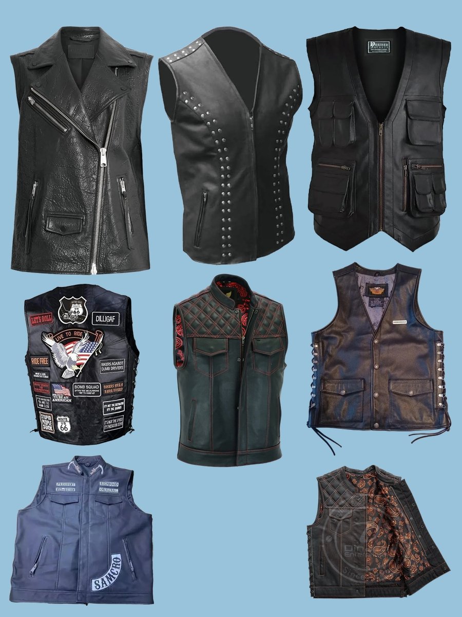 Black Leather Vest for Men: Rock the Look!